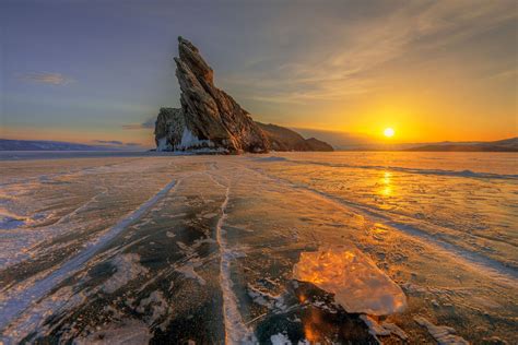 Байкал Lake Baikal Frozen Lake Lake Baikal Russia