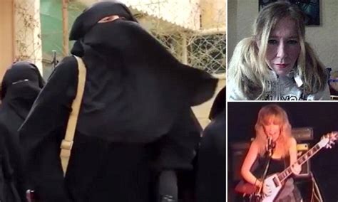 British Punk Jihadi Sally Jones Who Fled To Syria With Son Filmed
