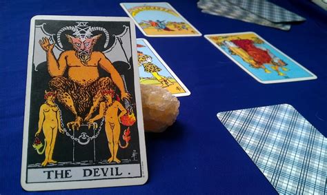 The Devil Tarot Card Meaning Upright And Reversed Major Arcana Xv