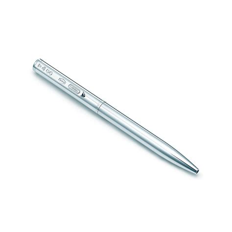 Tiffany 1837 Retractable Ballpoint Pen In Sterling Silver Tiffany And Co