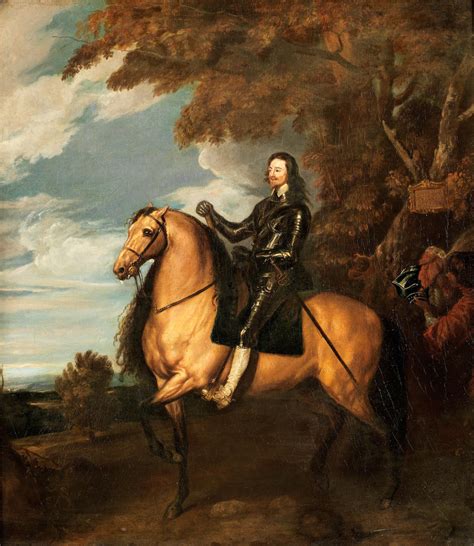 Van Dyck Anthony Equestrian Portrait Of Charles I Mutualart