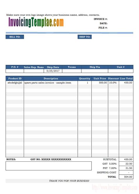 Many businesses keep a petty cash fund on hand to cover small expenses such as coffee, cleaning supplies, postage, or other office supplies. Spare Parts Sales Invoice | Invoice template, Receipt ...