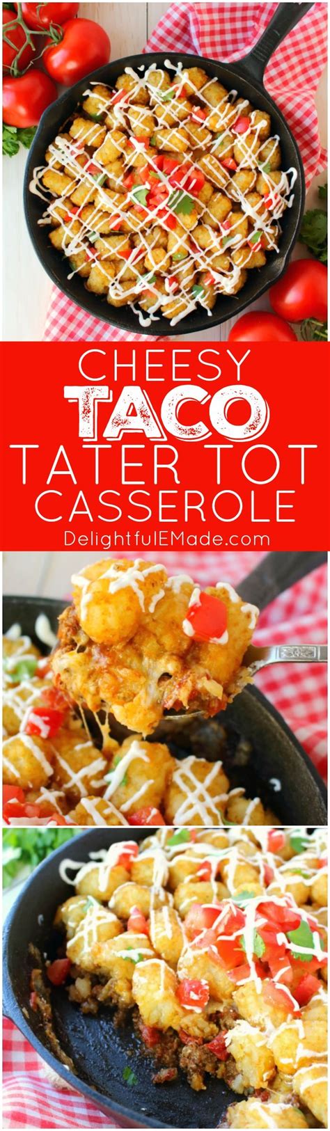 From scratch and replaced the tater tots with cauliflower tots. If you love the classic Tater Tot Casserole, this cheesy ...