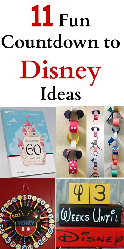 11 Fun Countdown To Disney Ideas Disney Countdown Disney Countdown