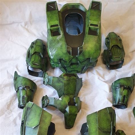 3d Printed Halo 3 Master Chief Cosplay Style Armor Etsy Uk