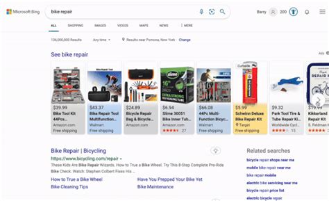 Microsoft Bing Colorizing Search Ads Backgrounds