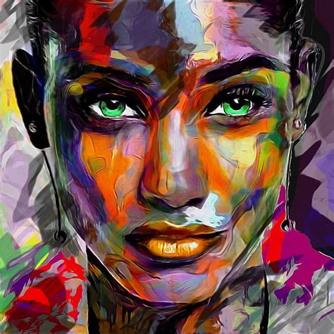 Abstract Face Art Painting Artcx