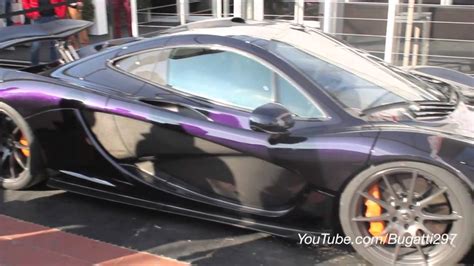 Top Gear Purple Mclaren P1 Spotted In Belgium Youtube