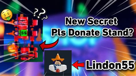 🤐new secret pls donate stand 🤩 youtube