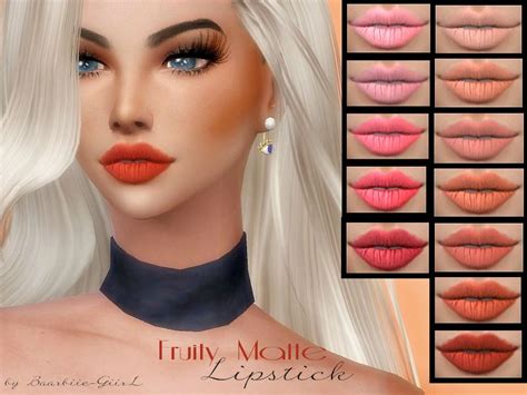 New Super Matte Lipstick With Teeth For Your Sims Perfect For