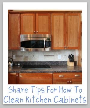 Learn the techniques for keeping stained, painted and laminate cabinets in tiptop shape. Clean Kitchen Cabinets Off With These Tips And Hints