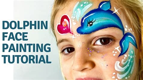 Dolphin Face Painting How To Face Paint A Dolphin Youtube