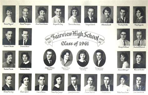 Fairview High School Class Of 1961 60th Class Reunion Gunselmans Tavern
