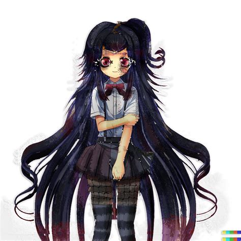 Cute Creepy Anime Girl By Rikage77 On Deviantart