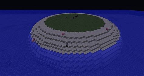 Perfect Island A Smooth Circular Island Map Minecraft Map