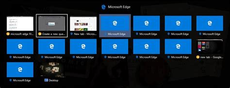 Single Microsoft Edge Tab Displays Multiple Alttab Items Microsoft