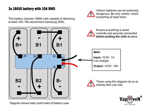 Numatic hgb 3045 manual online: 18650 Battery Pack Wiring Diagram • VapOven