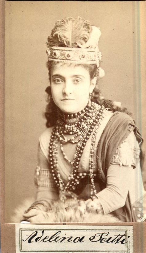 Adelina Patti 19th Century Opera Singer Opera Singers Vintage