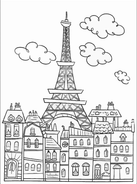 Architecture Coloring Pages Coloring Home