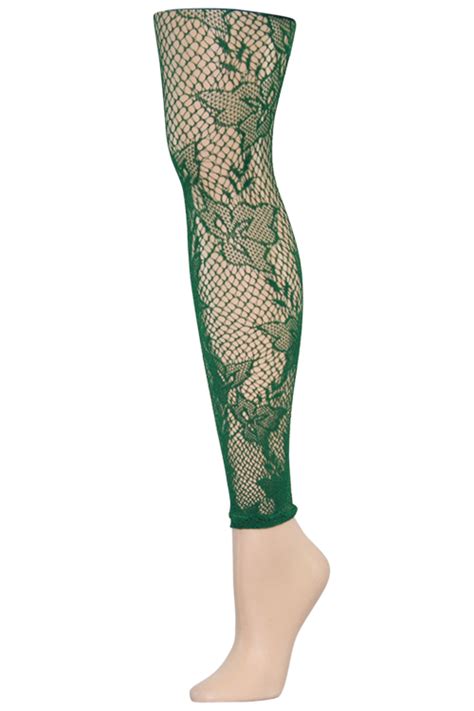 Rose Crochet Fishnets Sheer Tights Clothes Fishnet