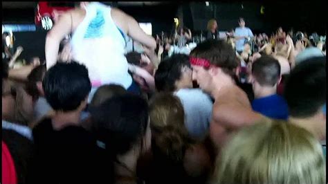 Sexy Crowd Surfer YouTube