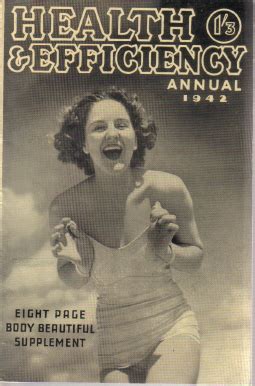 Tilleys Vintage Magazines HEALTH EFFICIENCY ANNUAL 1942 SCARCE