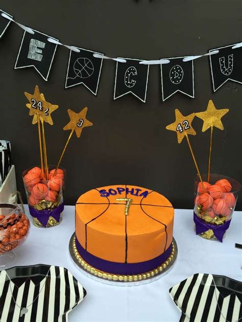 Basketball Birthday Party Ideas Photo 4 Of 25 Basketball Birthday
