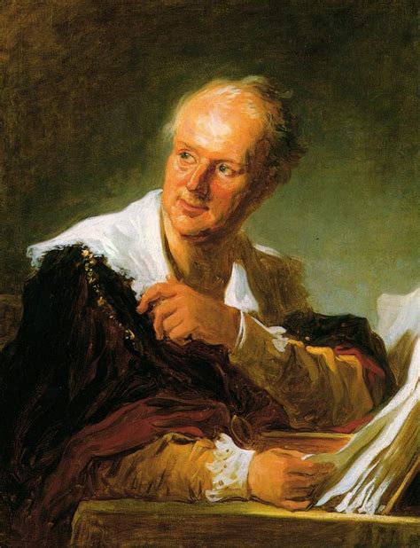 Portrait of Denis Diderot Жан Оноре Фрагонар