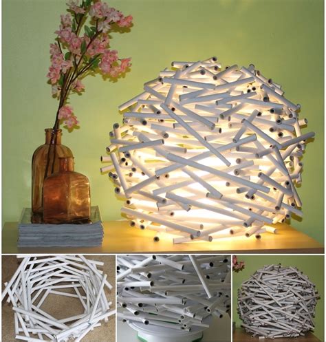 I learned this the hard way. Wonderful DIY Birds Nest Shaped Lamp from Newspaper Tube