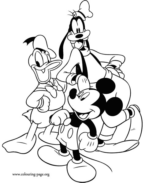 Donald Duck Line Drawing Free Download On Clipartmag
