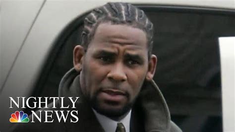 R Kelly Charged With Multiple Counts Of Sexual Abuse Nbc Nightly News Youtube