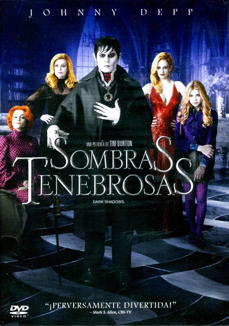 Dvd Sombras Tenebrosas Dark Shadows 2012 Tim Burton 14900