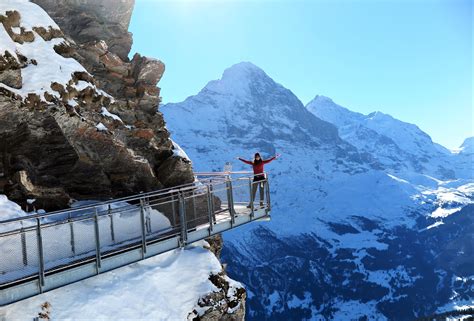 To get here i would recommend you walk up hill from the gondola station to the beginning of the path to take the more scenic route. Grindelwald First | Cohoba