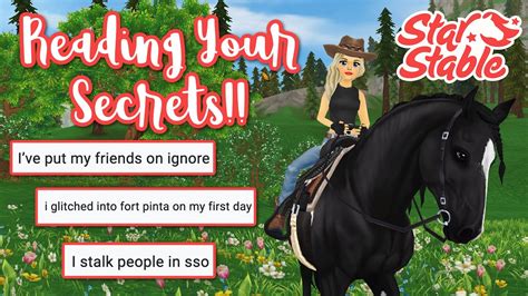 Reading Your Secrets 1 Train With Me 11 Star Stable Youtube