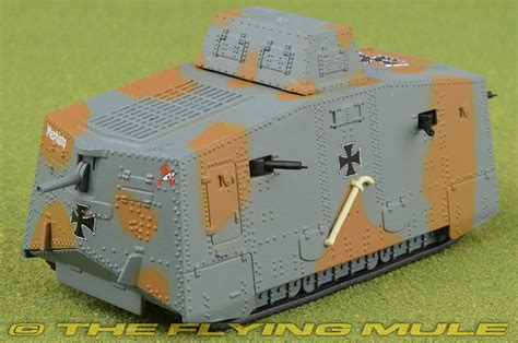 A7v Tank 172 Diecast Model Panzerkampf Pk 12081c 2595