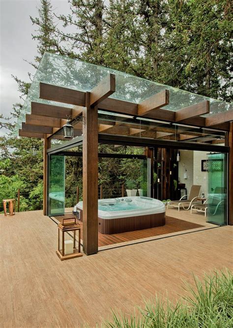 10 Attractive Hot Tub Pergola Ideas You Might Be Interested In