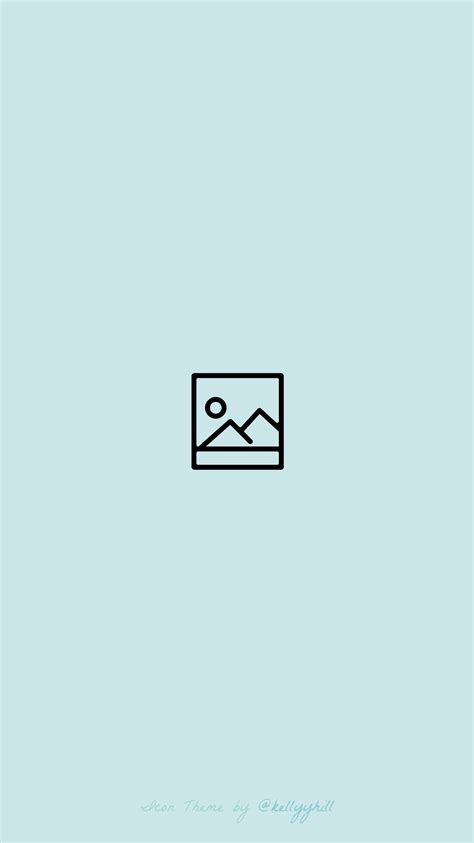 Aesthetic wallpaper pastel blue messages icon. Pin by kylie on AESTHETIC ☼ WALLPAPERS | Free instagram ...
