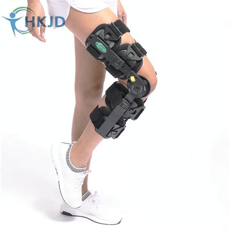 Newest Design Medical Knee Brace Angle Adjustable Knee Support Brace