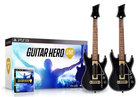 Guitar Hero Live 2 Pack Bundle Playstation 3