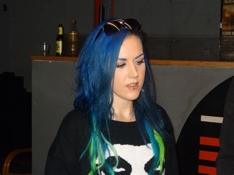 Alissa White Gluz Singer From Arch Enemy Meet And Greet In