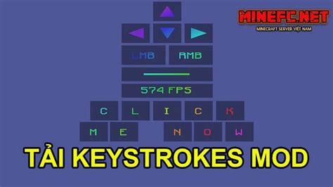 Displays your keystrokes on screen. Hướng Dẫn Tải Keystrokes Mod Minecraft - MineFC.NET