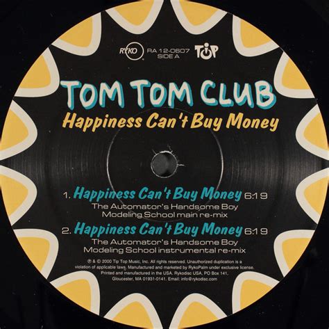 We did not find results for: Tom Tom Club - Happiness Can't Buy Money | Releases | Discogs