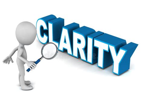 Clarity Stock Illustration Illustration Of Clarify Clarification