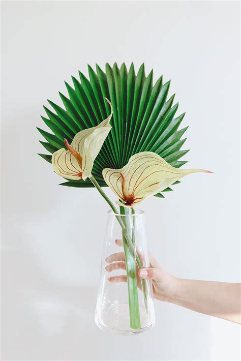 Favorite Tropical Flower Arrangement Fake 5ft Artificial Palm Tree