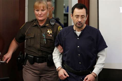 Larry Nassar Former Usa Gymnastics Doctor Sentenced For 40 To 175 Years In Prison The Denver