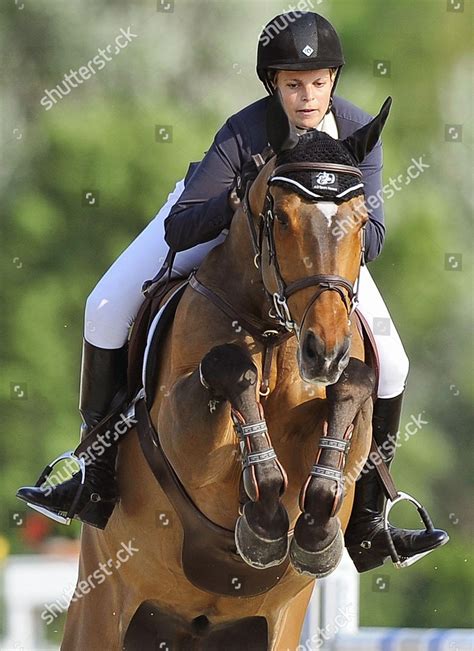 Greek Rider Athina Onassis Competes During Editorial Stock Photo