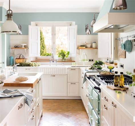 Cocinas blancas que nunca pasan de moda