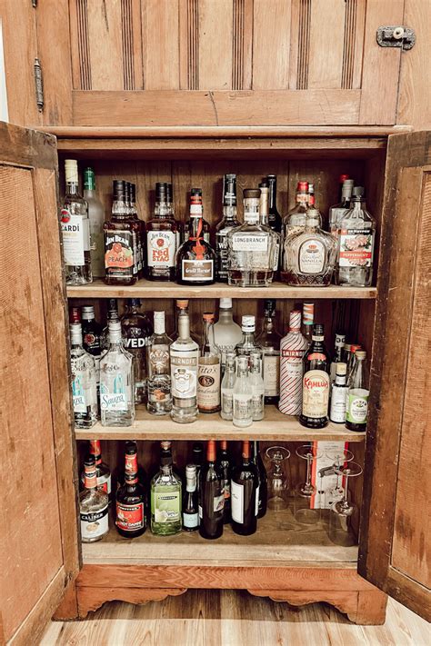 The Story Behind Our Pieces Our Liquor Cabinet Deb And Danelle