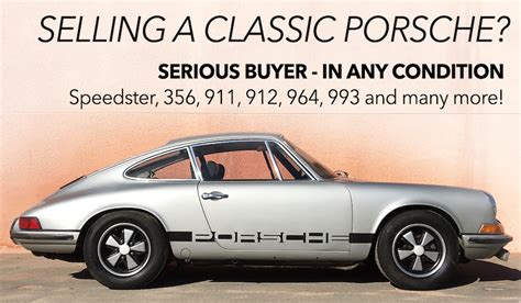 Porsche 911 Classic Buyer Sell Today