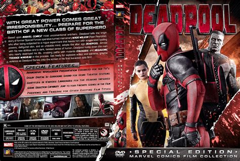 Capa Dvd Deadpool Gamecover Capas Customizadas Para Dvd E Blu Ray
